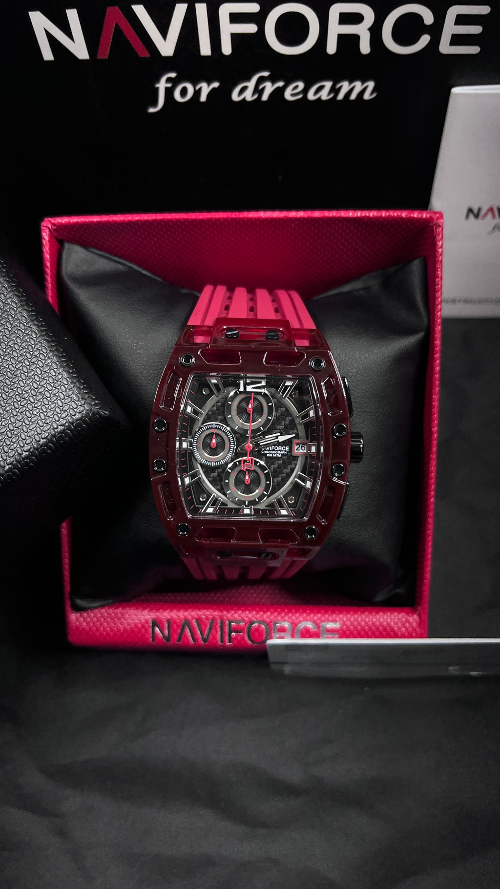 NAVI FORCE / DEEP BURGUNDY - SMOKY
